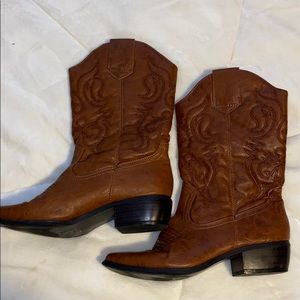 Brown Cowboy Boots